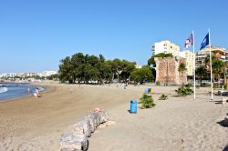 Il litorale di Benicassim: un tratto della spiaggia di Torreon sulla Costa del Azahar, provincia di Castellon de la Plana.

