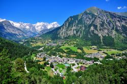 Il magnifico paesaggio estivo della Valle d'Aosta