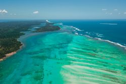 Il mare dell'isola di Sainte-Marie in Madagascar, sul versante orientale.