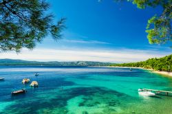 Il mare di Brac, una delle isole più belle della Croazia
