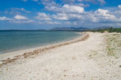 Il mare limpido di Masainas,siamo nella spiaggia di Is Solinas in Sardegna