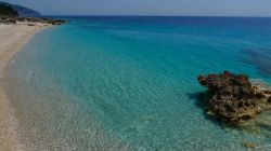Il mare straordinario della spiaggia di Dhermi in Albania