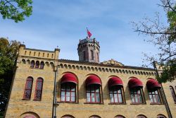 Il medievale Palazzo Municipale della città di Fredrikstad, Norvegia - © Nigar Alizada / Shutterstock.com