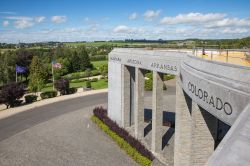 Il memoriale americano WW2 a Bastogne, Belgio.



