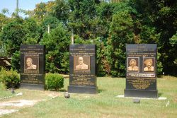 Il memoriale di Selma che ricorda le vittime della marcia verso Montgomery (Alabama).
