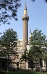 Il minareto di una moschea a Amasya, Turchia.
