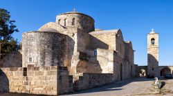 Il monastero di San Barnaba a Famagosta, Cipro Nord. Questo luogo di culto sorge all'estremità occidentale della necropoli dell'antica Salamina.
