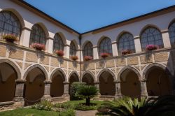 Il Monastero di Sant'Antonio da Padova nel centro di Teano in Campania, provincia di Caserta