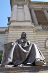 Il monumento al compositore Bach nella città di Pittsburgh, Pennsylvania, USA.
