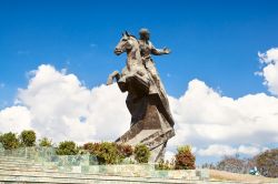 Il monumento equestro del generale Antonio Maceo a Santiago de Cuba.
