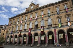 Il municipio di Acquapendente borgo del Lazio