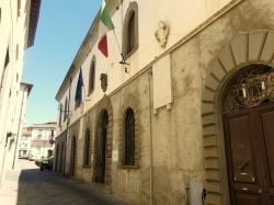 Il municipio di Fivizzano  in Toscana