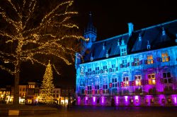 Il Municipio di Gouda in Olanda illuminato durante le feste di Natale - © HildaWeges Photography / Shutterstock.com
