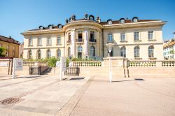 Il museo Alimentarium a Vevy, vicino al lago di Ginevra, Svizzera. E' la prima area museale al mondo dedicata esclusivamente all'alimentazione. E' ospitata in un edificio in stile ...