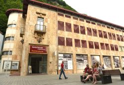 Il museo del servizio postale a Vaduz, Liechtenstein. E' una delle aree museali più prestigiose della città del principato - © Bumble Dee / Shutterstock.com