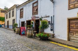 Il Museo della Malvasia a Icod de los Vinos, isola di Tenerife (Spagna). Questa cittadina è stata il nucleo di produzione del vino Malvasia, considerato per secoli uno dei migliori al ...