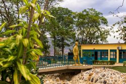 Il Museo di Storia Naturale a Kigali, Ruanda. Situato in KN 90 Street, espone testimonianze dell'epoca coloniale quando i tedeschi occuparono il paese - © Andreas Marquardt / Shutterstock.com ...