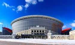 Il nuovo stadio per i Mondiali di calcio del 2018 a Ekaterinburg, Russia - © AXL / Shutterstock.com