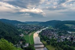 Il paesaggio che circonda Bodenwerder, Strada delle Fiabe, Germania