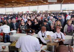 Il Palariso di Isola della Scala durante la fiera del Bollito - © www.fieradelbollito.it
