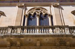 Il palazzo Alberti una delle dimore storiche di Presicce in Puglia