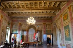 Il Palazzo Gonzaga-Guerrieri a Volta Mantovana in Lombardia