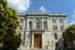 Il Palazzo Municipale di Hartford City Hall al 550 di Main Street, Connecticut (USA). E' stato costruito nel 1915 in stile Beaux-Arts.
