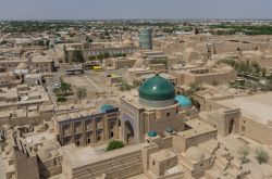Il Panorama dalla cima di un minareto della città vecchia di Khiva, Uzbekistan - © Igor Dymov / Shutterstock.com