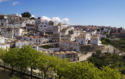 Il Panorama del borgo di Monte Sant'Angelo sul Gargano in Puglia