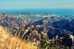 Il panorama di Bova Superiore sulla costa sud della Calabria