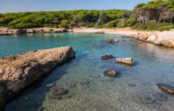 Il parco naturale di Porto Selvaggio in Salento, nel mare della Puglia - © Cesare Palma / Shutterstock.com