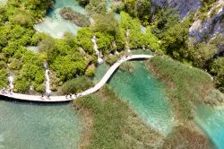Il Parco Nazionale dei Laghi di Plitivce è stato dichiarato Patrimonio dell'Umanità dall'UNESCO nel 1979. Siamo in Croazia, al confine con la Bosnia.