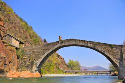 Il ponte medievale di Lanzo Torinese, detto il ponte del Diavolo in Piemonte