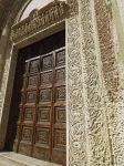 Il portale d'ingresso della Basilica di Santa Caterina a Galatina, Puglia.



