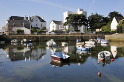 Il porto di Carnac in Bretagna, nel nord ovest della Francia.