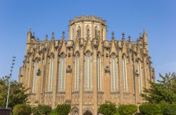 Il retro della cattedrale di Vitoria Gasteiz, Spagna.


