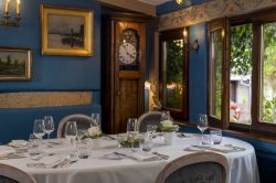 Il ristorante dell'Hotel Marechal nella Petite Venice di Colmar in Francia