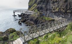 The Gobbins, Irlanda: lo storico sentiero che percorre in modo spettacolare la costa di nord-est dell'irlanda - © media.ireland.com