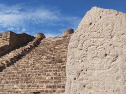 Il sito archeologico di Monte Alban si trova alla periferia di Oaxaca, nel Messico.