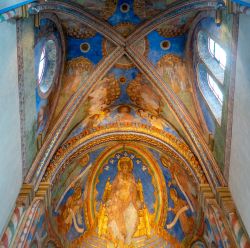 Il soffitto decorato della chiesa di Neuwerk a Goslar, Germania - © geogif / Shutterstock.com