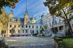 Il sontuoso palazzo dell'imprenditore tessile Izrael Poznanski a Lodz, Polonia.
