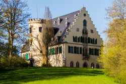Il suggestivo castello di Rosenau nei pressi di Coburgo, Germania.
