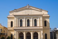 Il teatro Mercadante  si trova in centro a Cerignola in Puglia