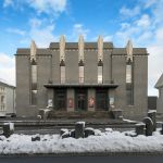 Il Teatro Nazionale d'Islanda a Reykjavik, inaugurato nel 1950. L'edificio è stato costruito in stile Art Déco - © Nagel Photography / Shutterstock.com