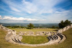 Il Teatro romano di ispirazione ellenica a Pietrabbondante in Molise