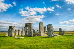 Il tempio di Stonehenge  uno dei siti archeologici più famosi di titta l'Inghilterra