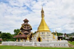 Il tempio di Wat Tophae a Khun Yuam nella provincia di Mae Hong Son, nord della Thailandia.
