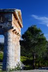 Il tempio greco in stile dorico di Segesta in Sicilia