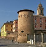 Il Torrione di nord est del centro storico di Budrio in Emilia - © Pierluigi Mioli - CC BY-SA 4.0, Wikipedia