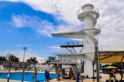 Il trampolino dello Stadio del Nuoto di Riccione, Emilia Romagna - © s74 / Shutterstock.com